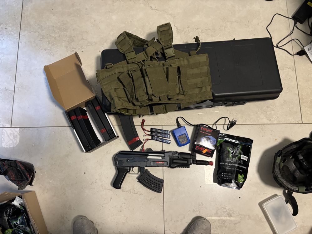 ak 47, ak, Softair usato garantito