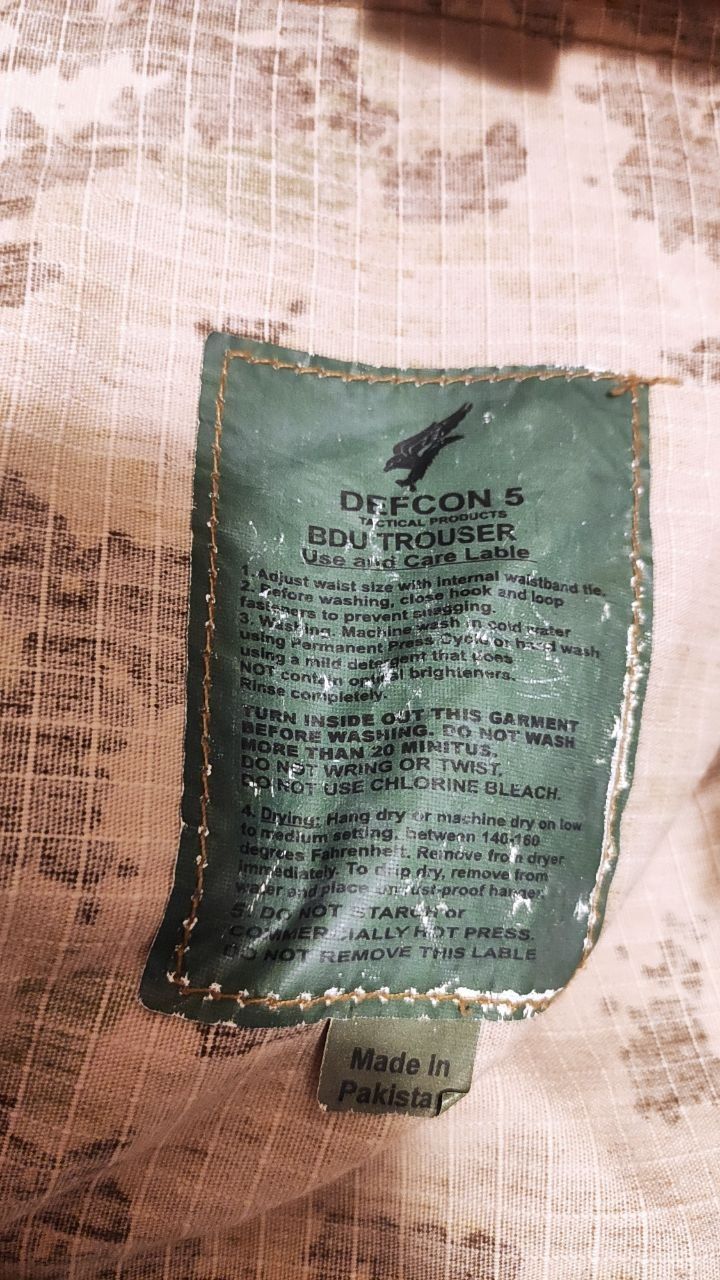 Pantaloni tattici Defcon 5, Defcon 5, Abbigliamento usato come nuovo - foto 4