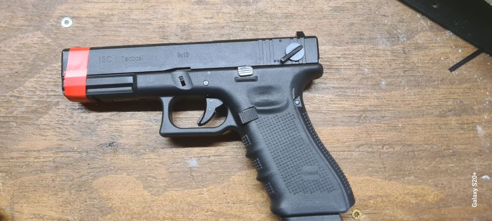 Glock 18 WE + fondina, WE, Softair usato come nuovo
