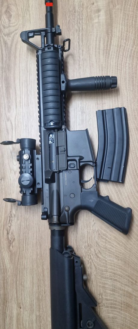 Fucile Softair M4 CQB Full Metal  – Completa di Accessori, D-Boys, Softair nuovo - foto 2