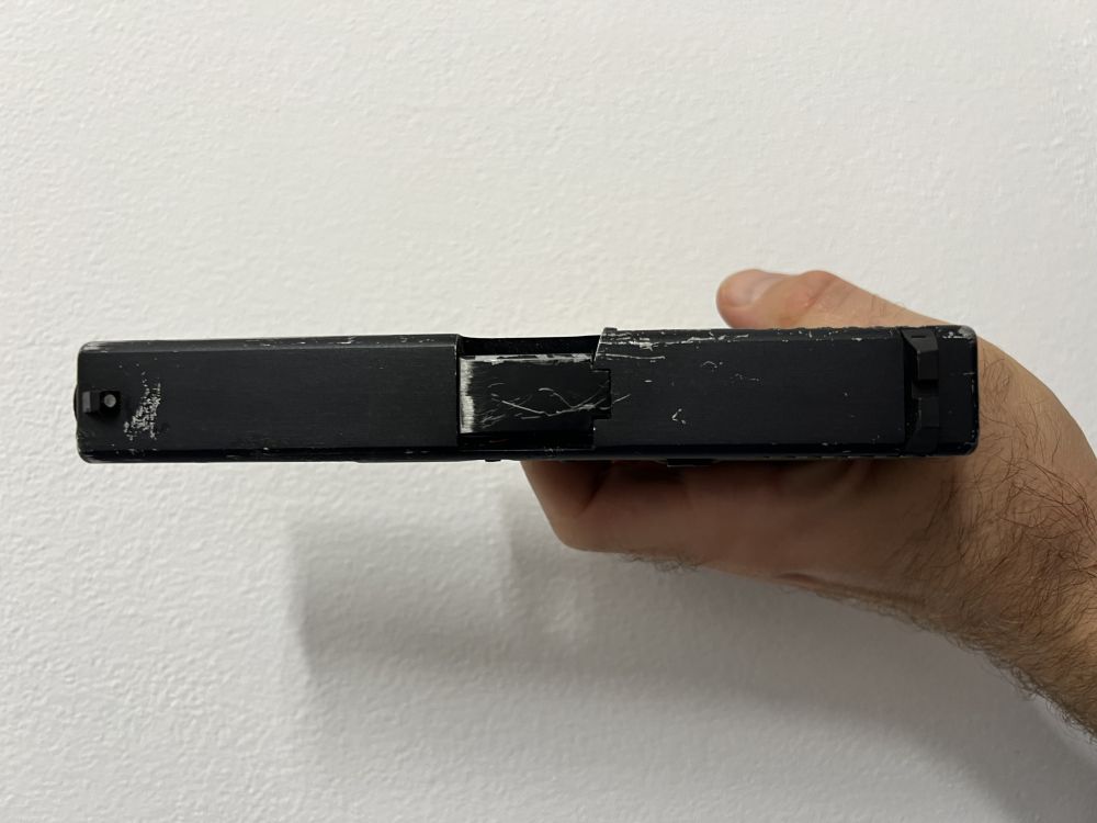 Replica glock 17 we scarrellante a gas, We, Softair usato garantito - foto 4